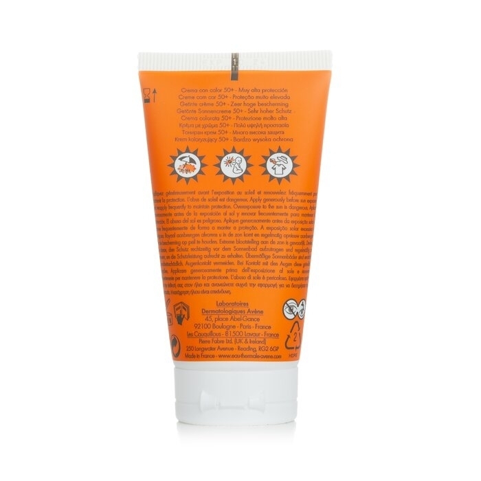 Avene - Very High Protection Tinted Cream SPF50+ - For Dry Sensitive Skin(50ml/1.7oz)