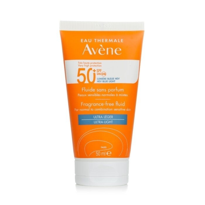 Avene - Very High Protection Fragrance-Free Fluid SPF50+ - For Normal To Combination Sensitive Skin(50ml/1.7oz)