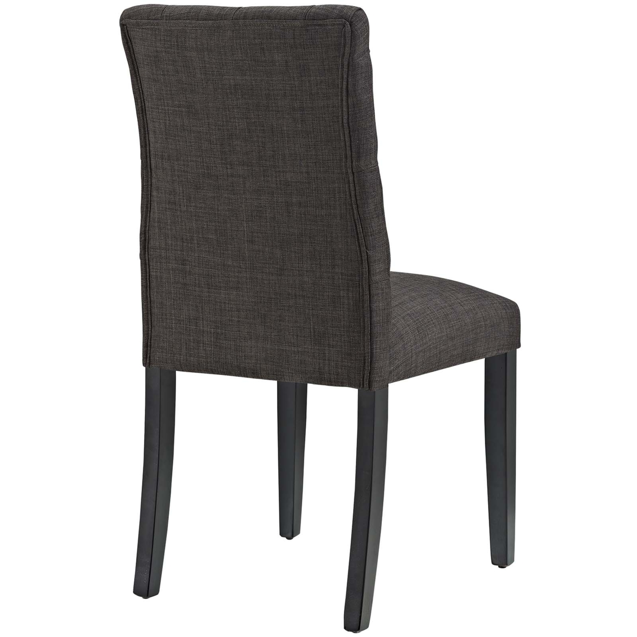 Duchess Fabric Dining Chair, Brown