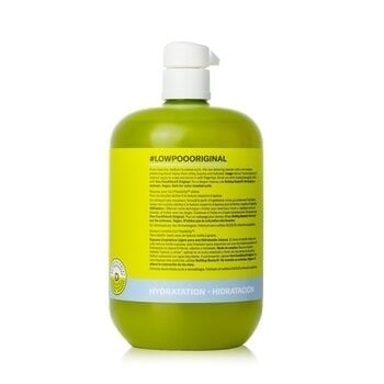 DevaCurl Low-Poo Original Mild Lather Cleanser For Rich Moisture - For Dry Medium To Coarse Curls 946ml/32oz
