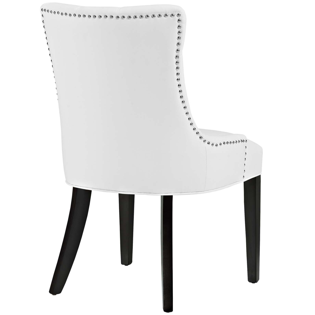 Regent Vinyl Dining Chair, White