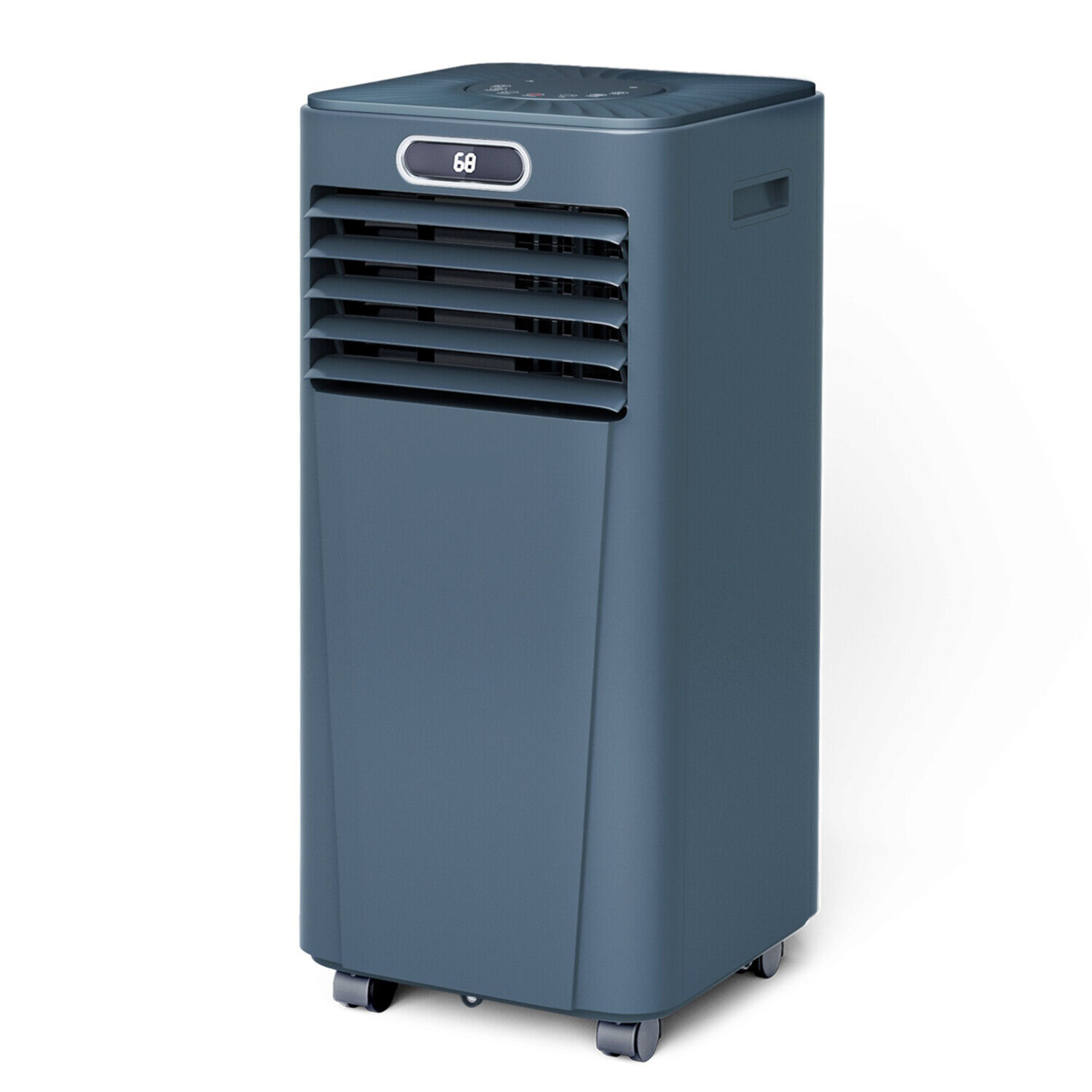 3-in-1 Portable Air Conditioner 8000 BTU ASHRAE AC Unit Air Cooler W/ 24H Timer Dark Blue