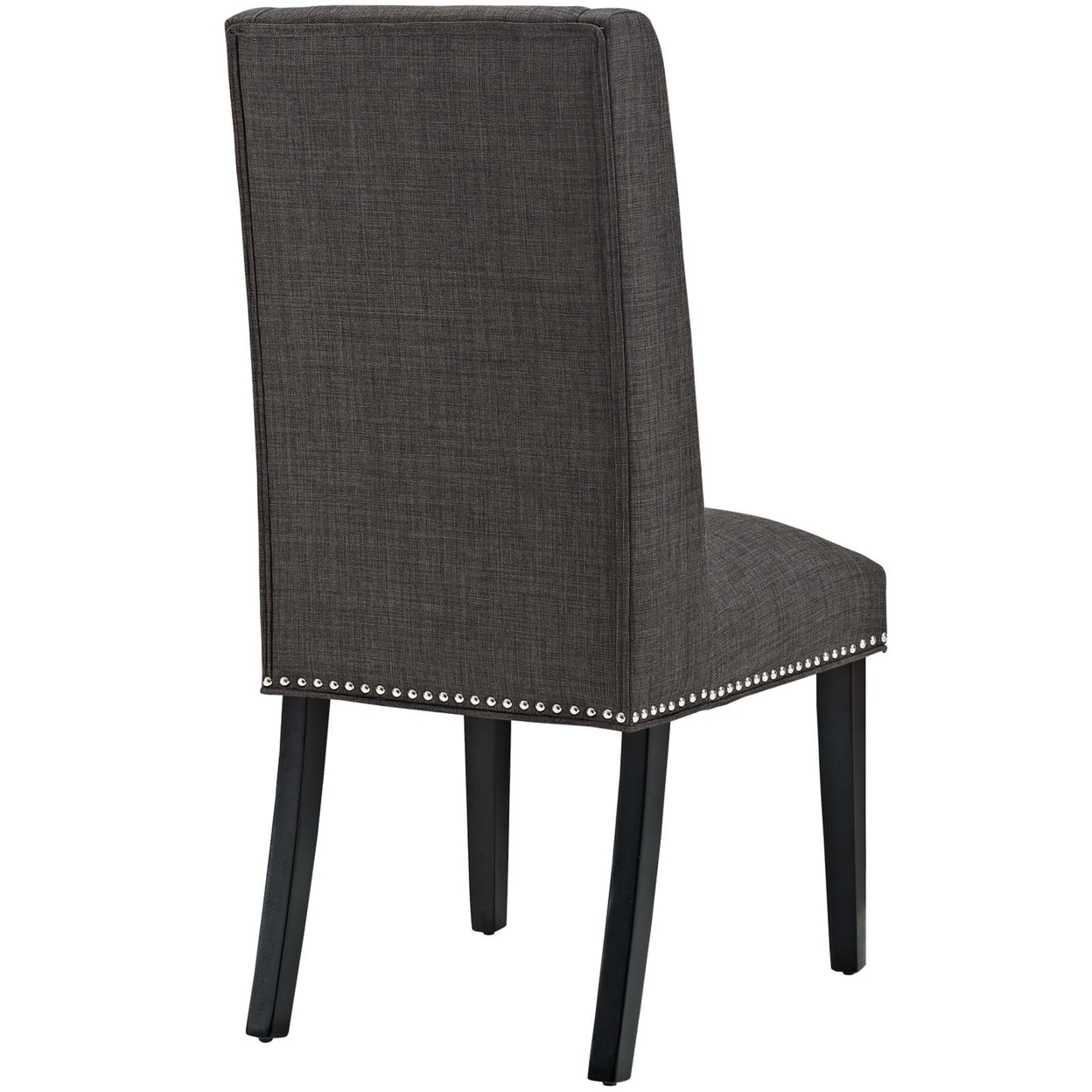 Baron Fabric Dining Chair, Brown