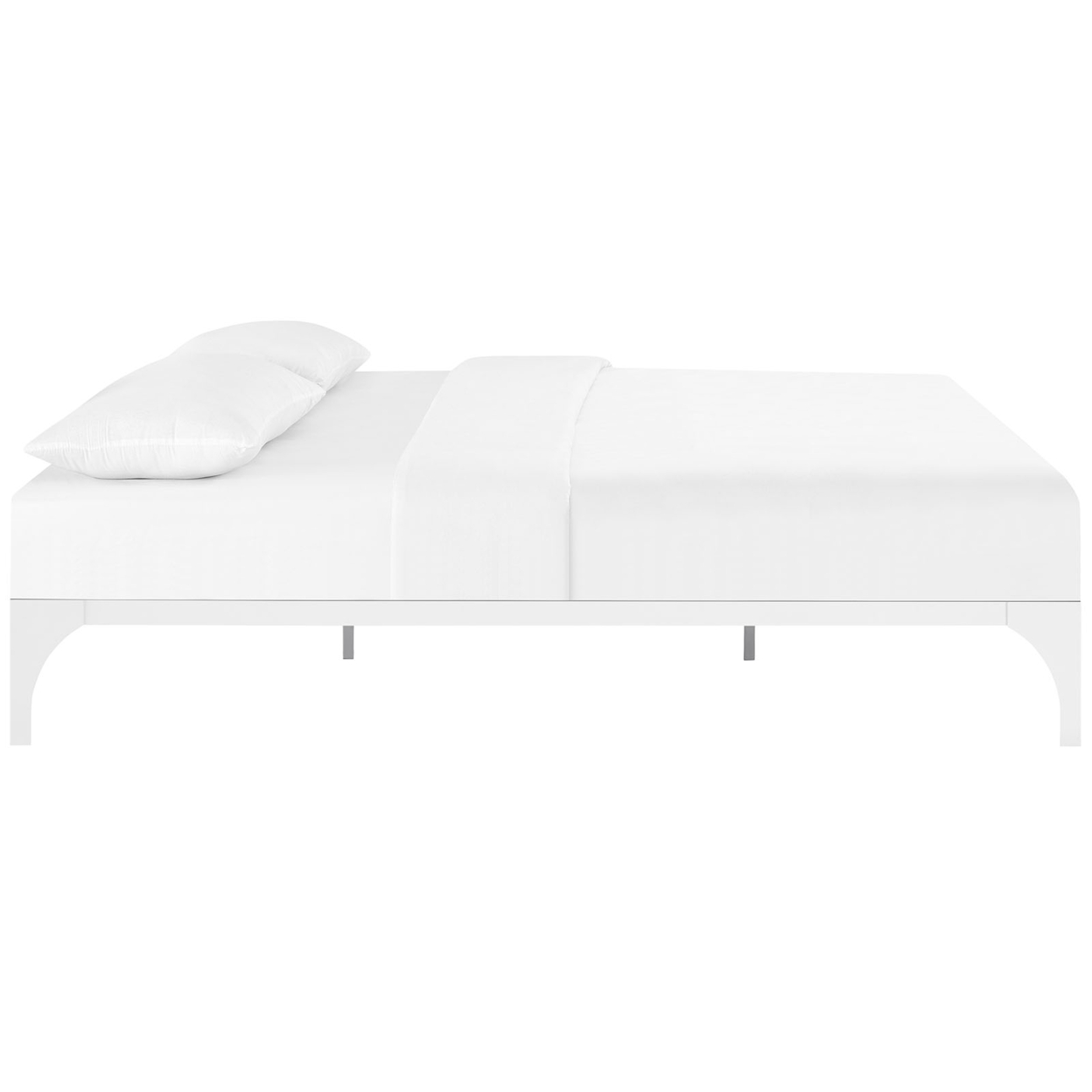Ollie Queen Bed Frame, White