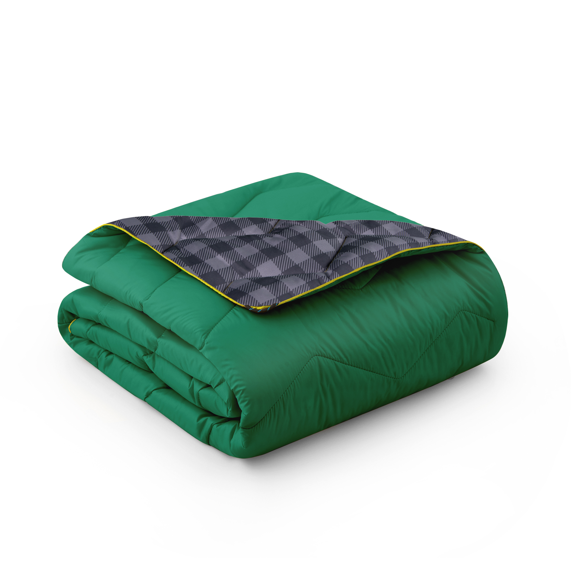 Waterproof Outdoor Blanket Packable for Camping, Hiking, Picnic and Travel - Green, King