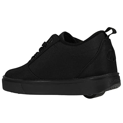 Heelys Unisex Kids' Voyager Tennis Shoe BLACK-T - BLACK, 1