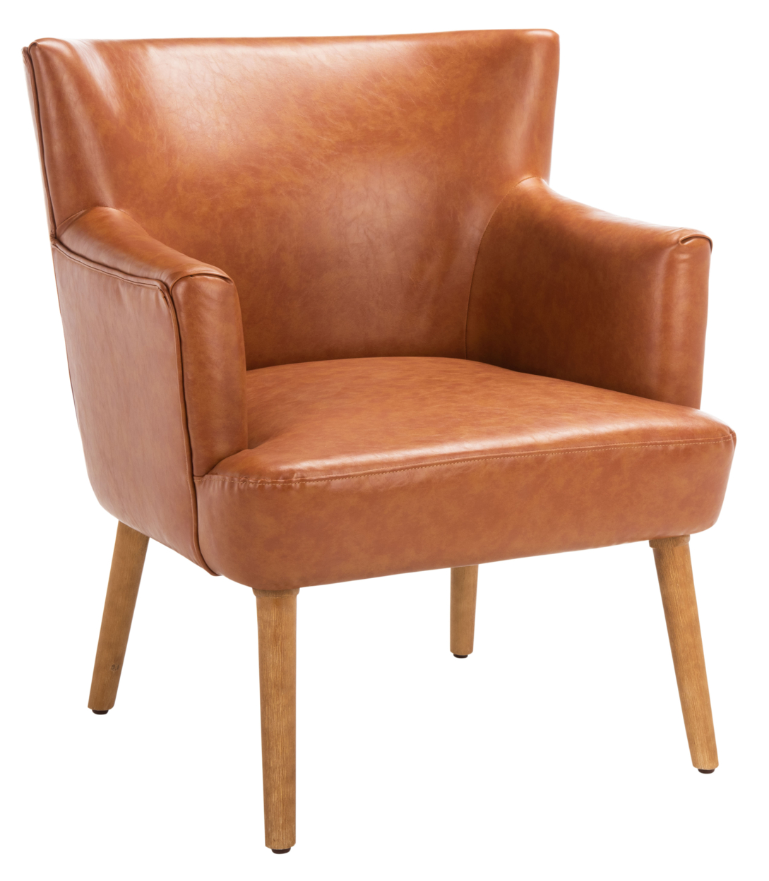 SAFAVIEH Delfino Accent Chair Cognac
