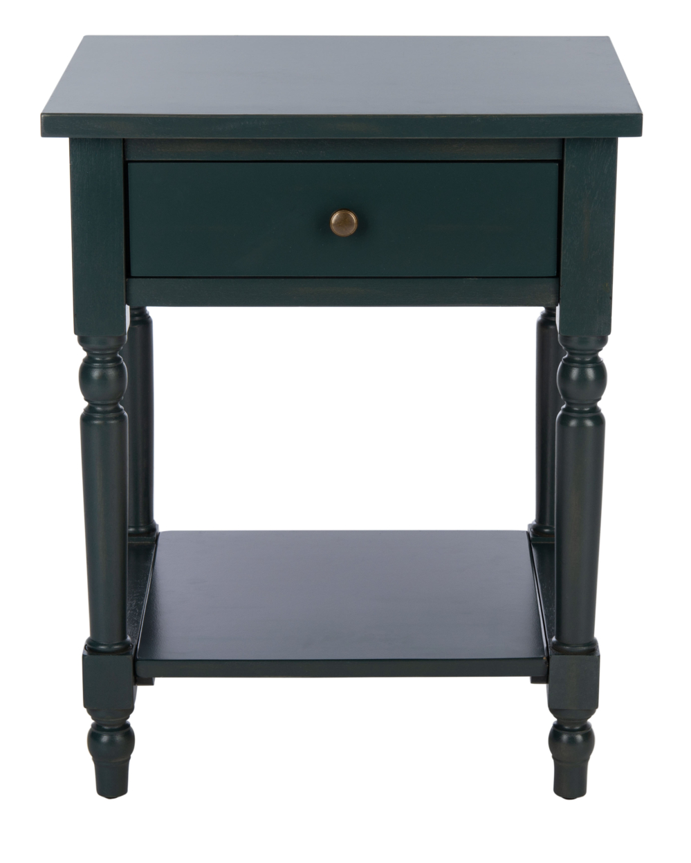 SAFAVIEH Tami Nightstand With Storage Drawer Teal