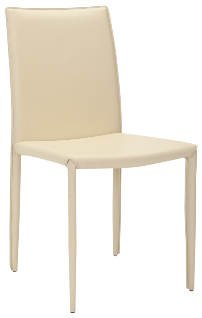 SAFAVIEH Karna 19''H Dining Chair Set Of 2 Creme