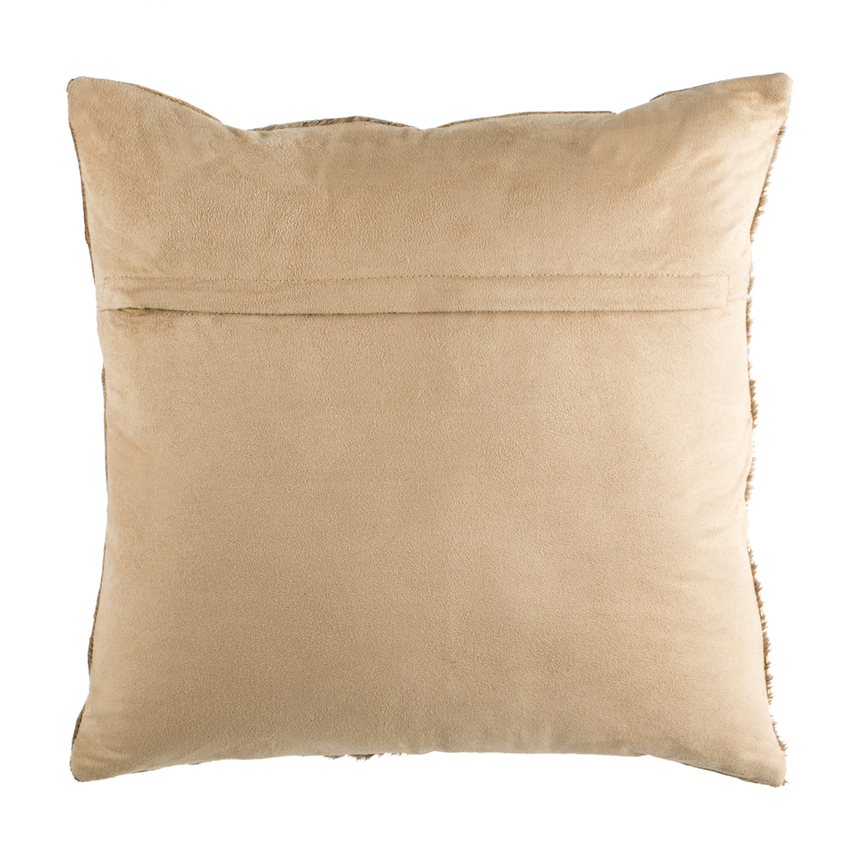SAFAVIEH Blair Metallic Cowhide 20 X 20 Pillow Beige