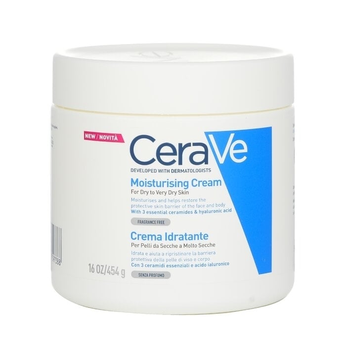 CeraVe - Moisturising Cream For Dry To Very Dry Skin(454g/16oz)