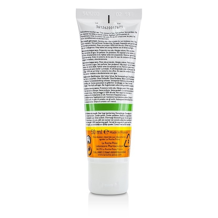 La Roche Posay - Anthelios XL 50 Anti-Shine Dry Touch Gel-Cream SPF 50+ - For Sun & Sun Intolerant Skin(50ml/1.69oz)