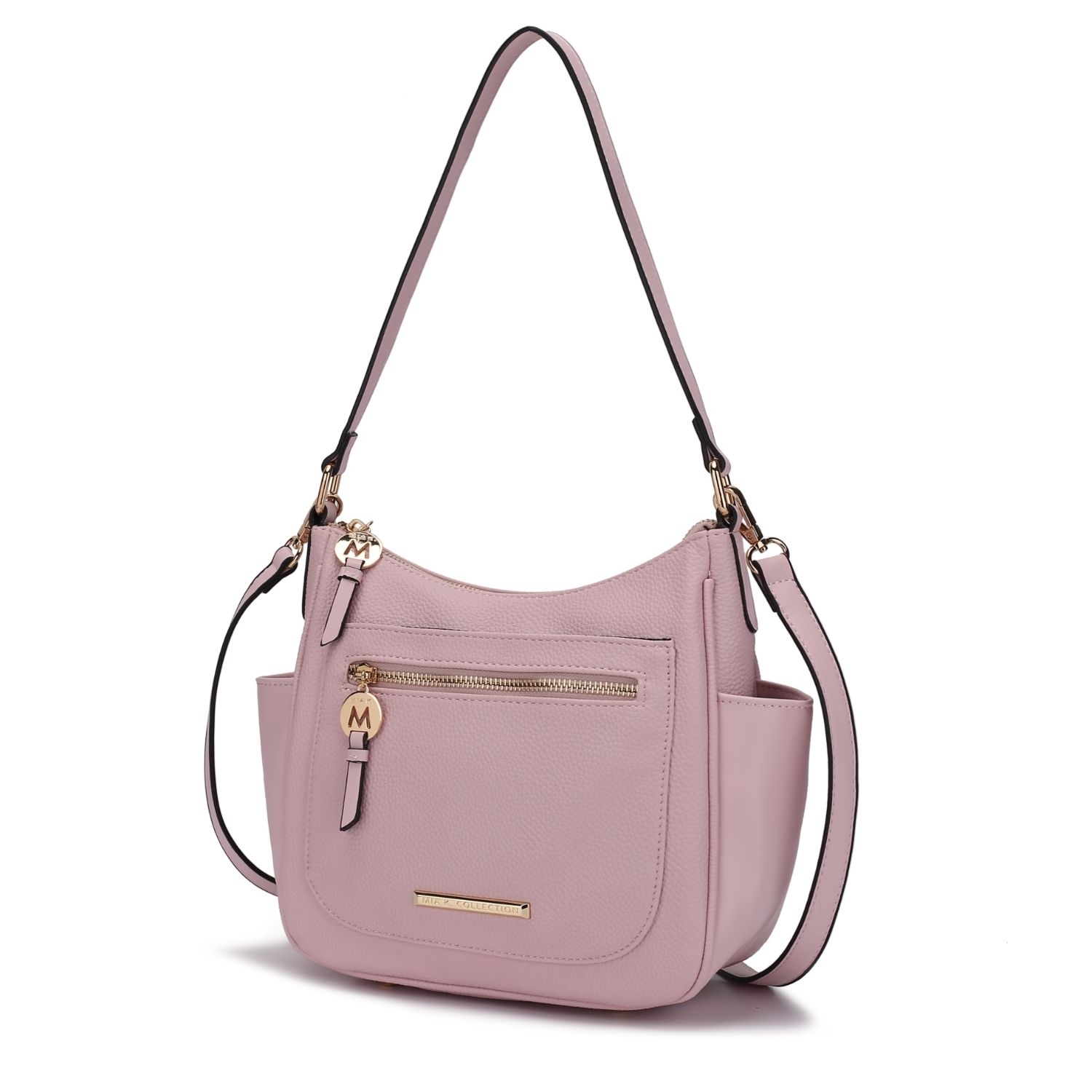 MKF Collection Wally Crossbody Handbag By Mia K. - Pink