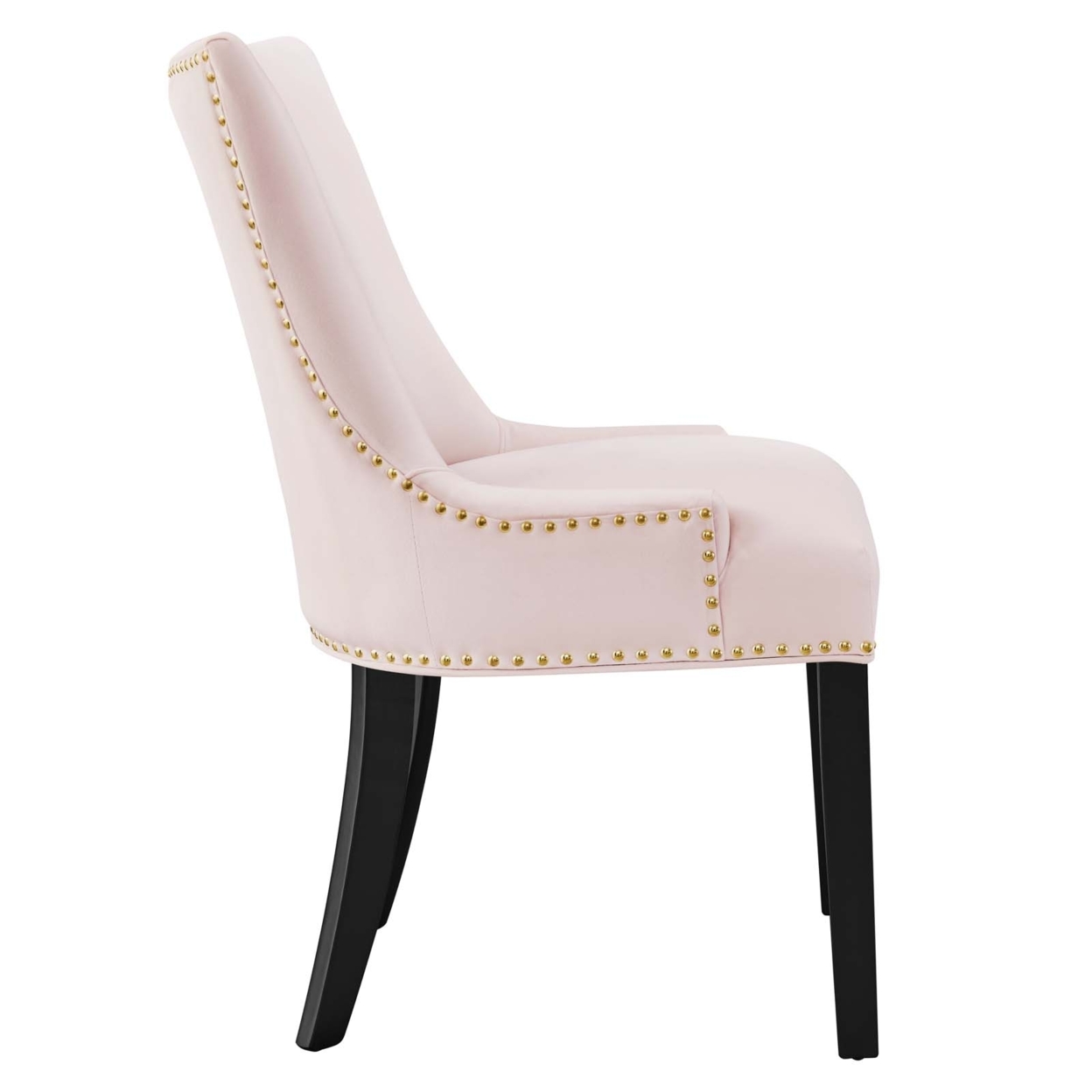 Marquis Performance Velvet Dining Chairs - Set Of 2, Pink