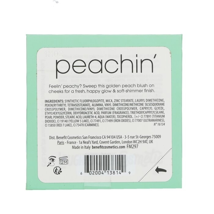 Benefit - Peachin Golden Peach Blush(6g/0.21oz)