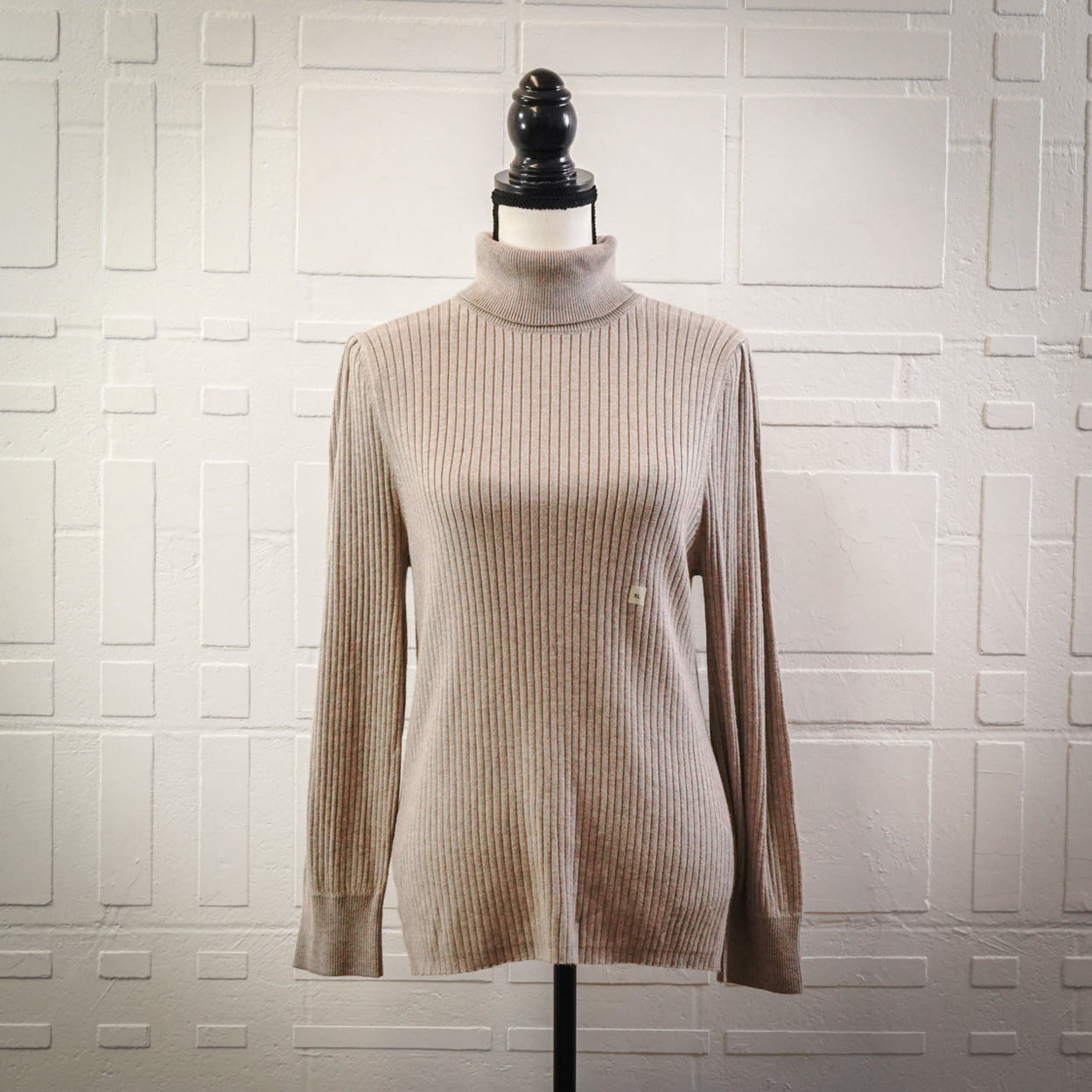 Ann Taylor Ribbed Turtleneck Sweater, XL
