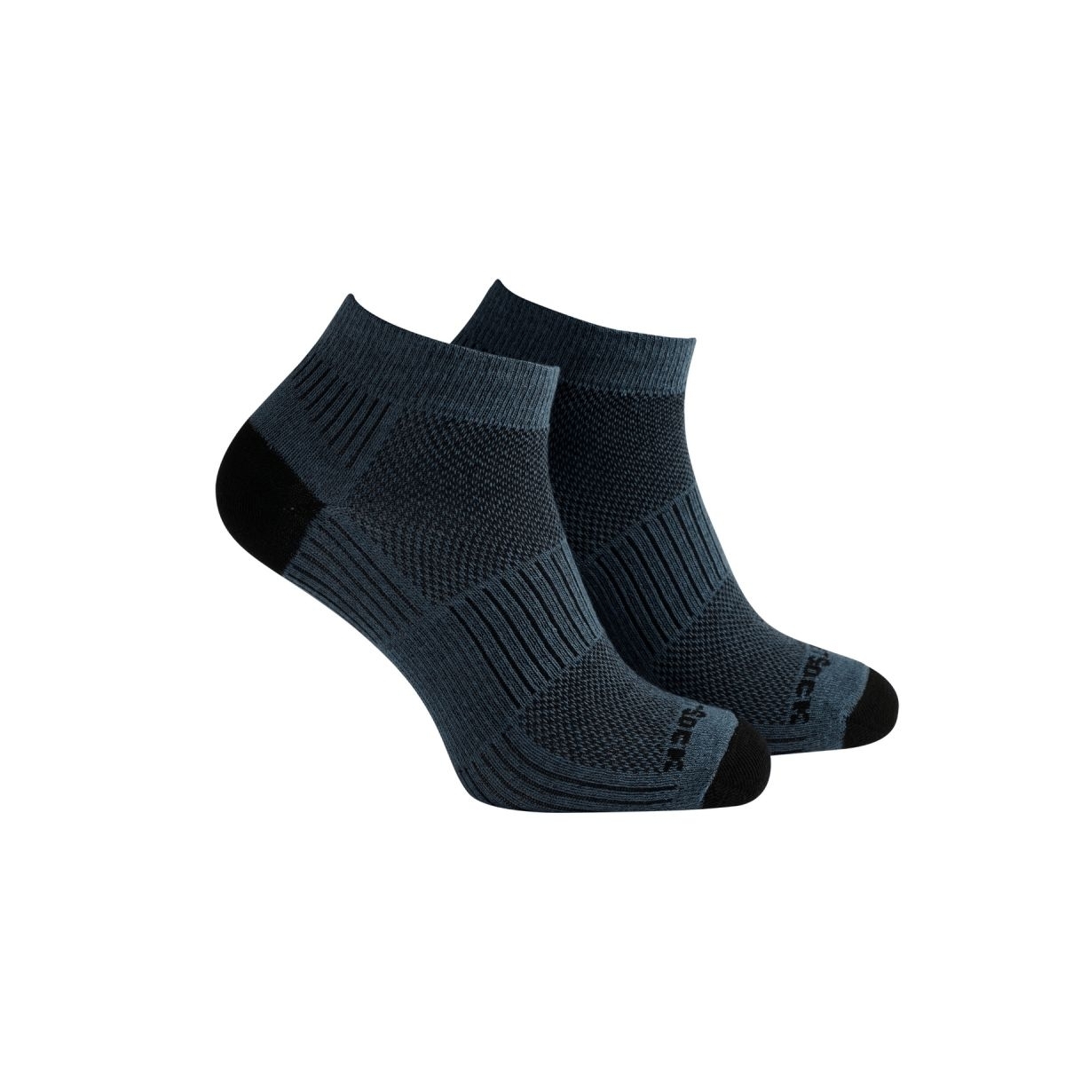 Wrightsock Unisex Coolmesh II Quarter Socks Grey - 805-GRY Grey - Grey, S