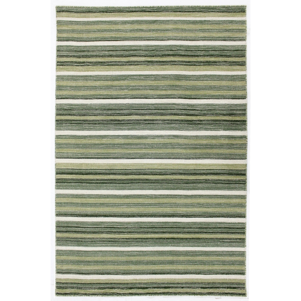 Liora Manne Aruba Faded Stripe Indoor Area Rug Green - 7'6 X 9'6