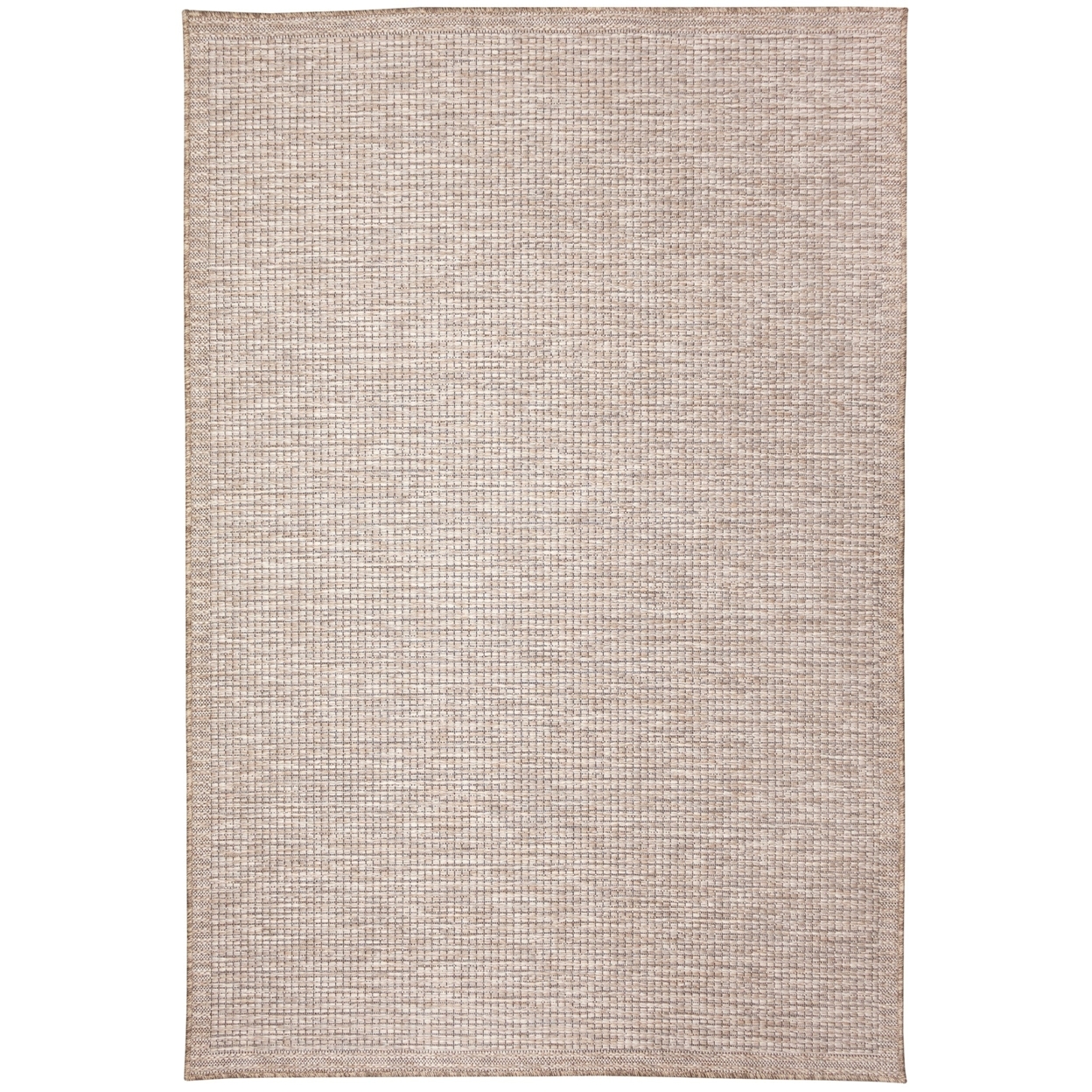 Liora Manne Orly Texture Indoor Outdoor Area Rug Natural - 1'11 X 7'6