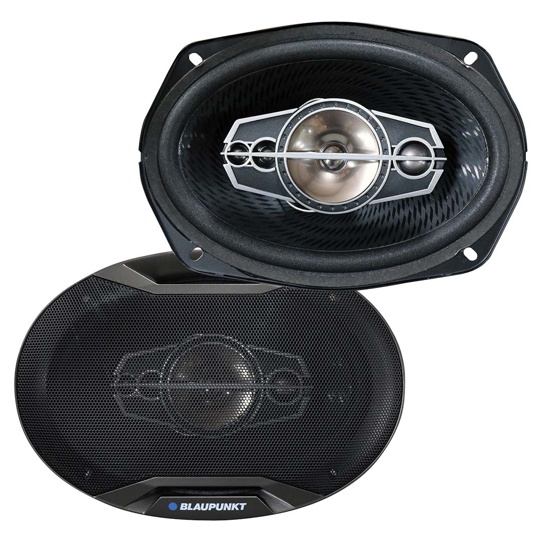 BLAUPUNKT GTX695 6 X 9 5-Way Coaxial Car Speakers 750 Watts 4 Ohm
