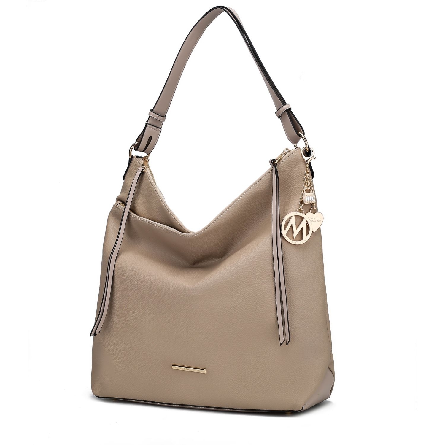 MKF Collection Elise Hobo Handbag By Mia K. - Cognac