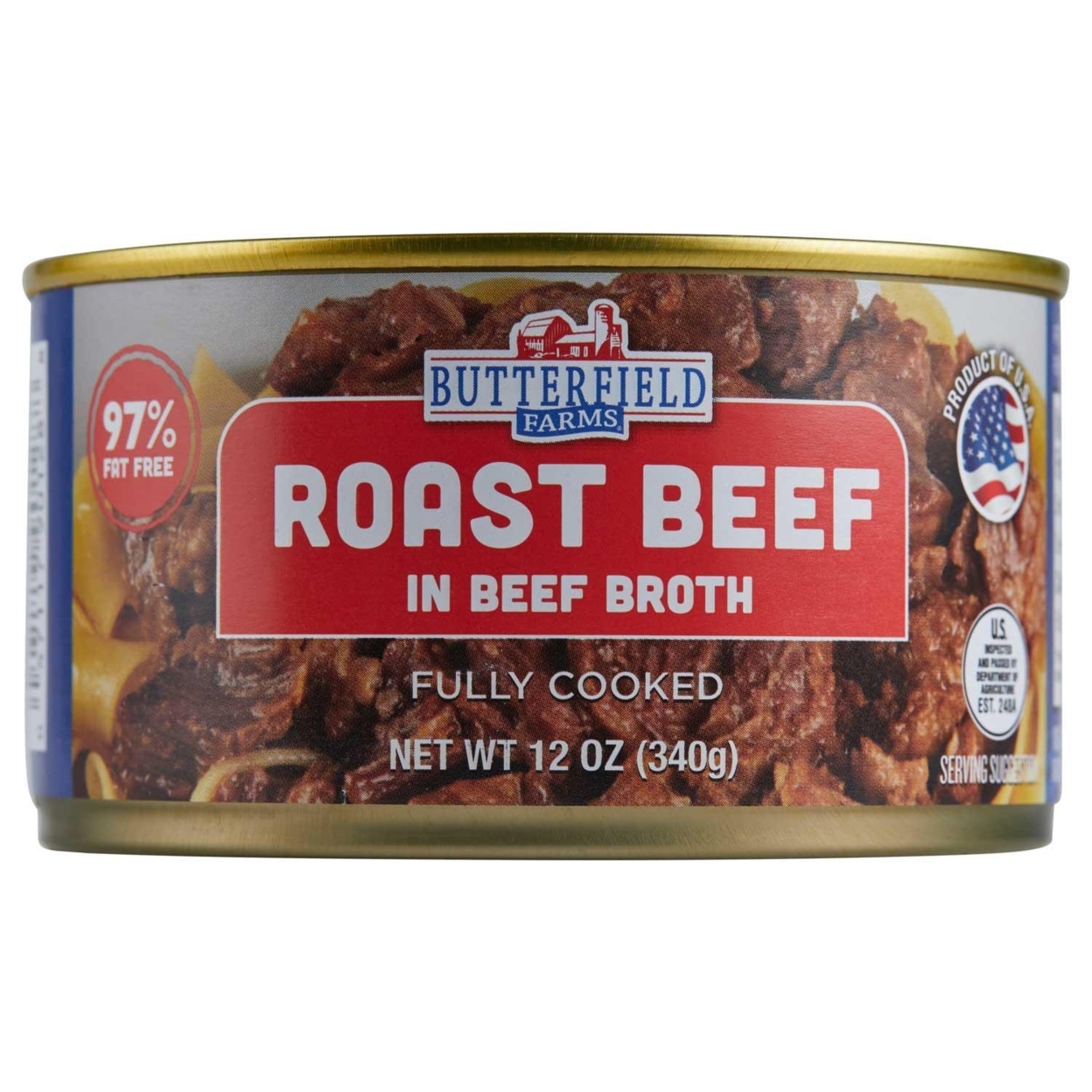 Butterfield Farms Roast Beef In Beef Broth, 12 Ounce (Pack Of 4)