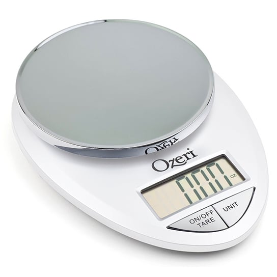 Ozeri Red Kitchen Scale, Pro Digital Kitchen Food Scale, 0.05 oz