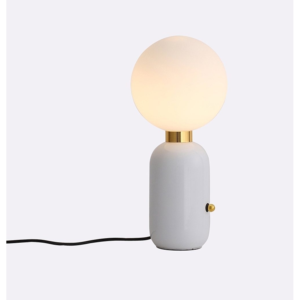 Aletha Table Lamp - White, Large