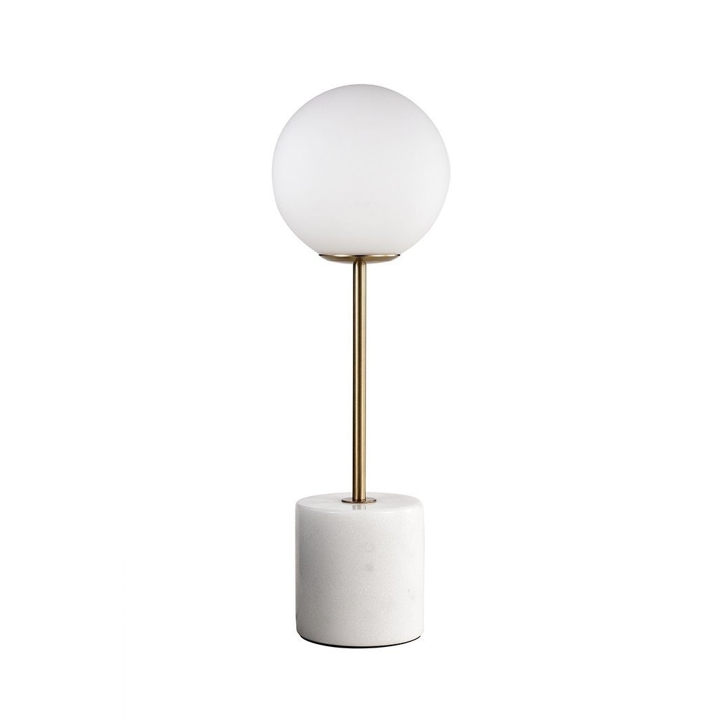 Lova Marble Table Lamp - Mini - White