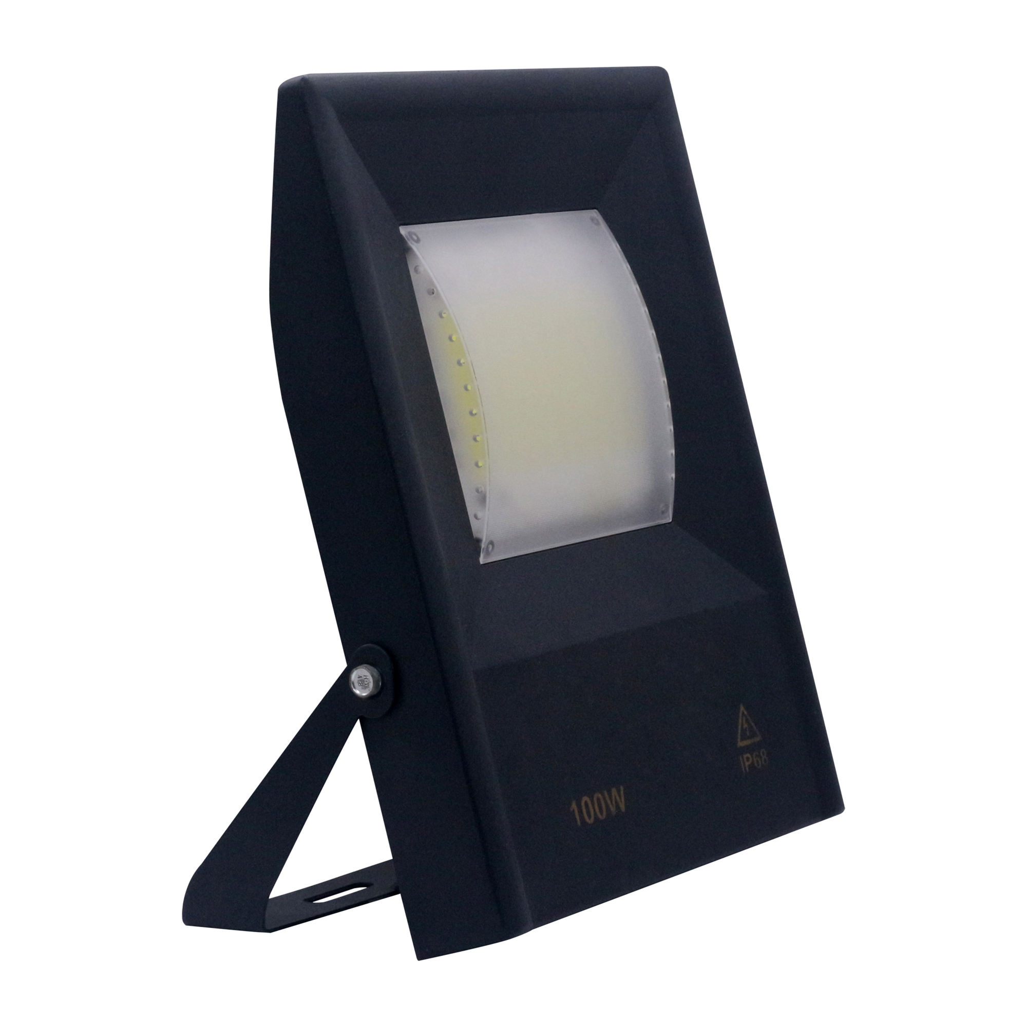 GE 13.6 in. Hardwired Black Outdoor LED Landscape Flood Lamp with IP68 Warm Light