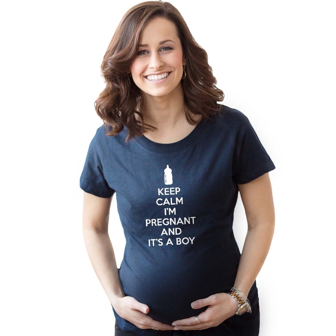 Oops Its a boy, funny pregnancy announcement Tank Top by