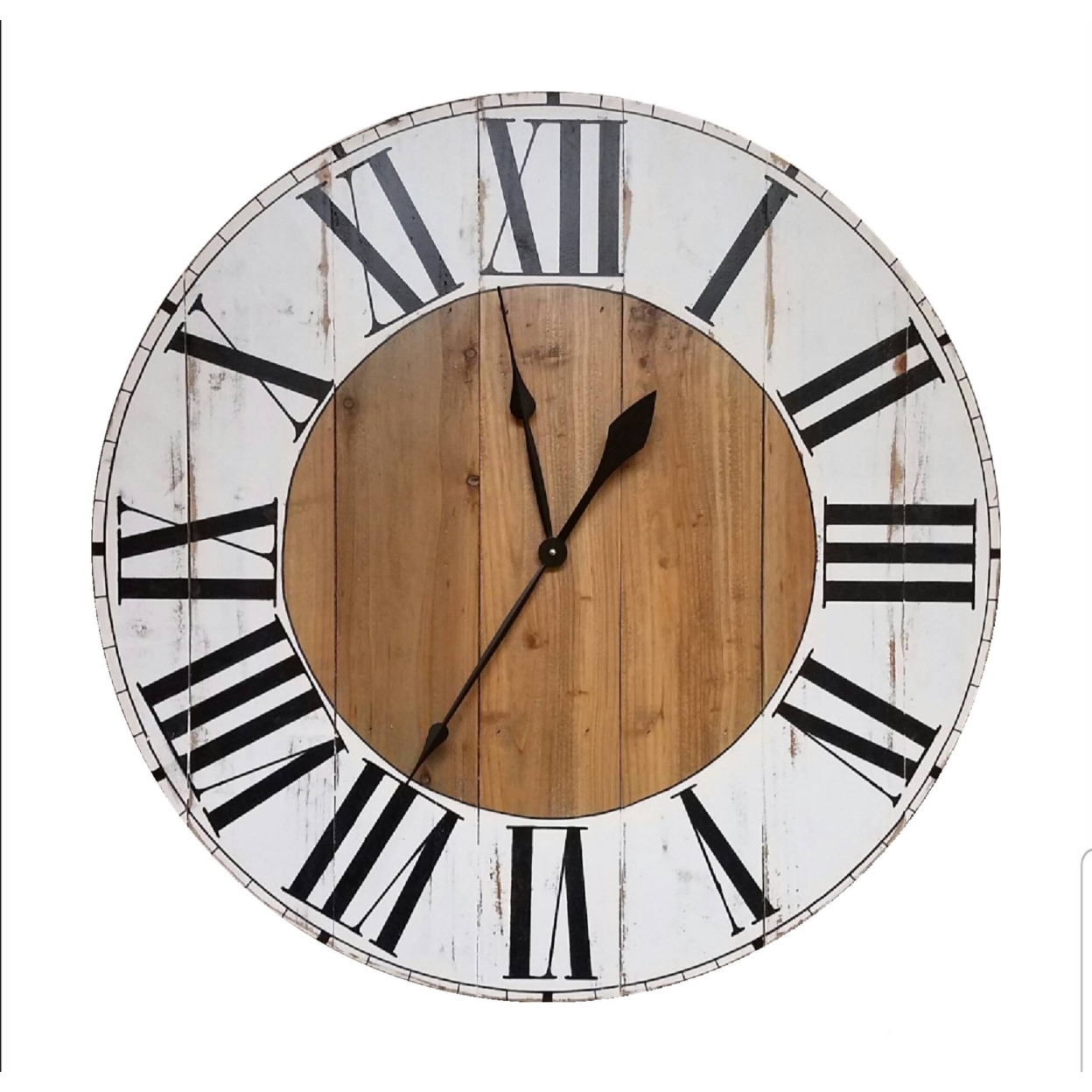 The Adeline Farmhouse clock - rustic clock - oversized wall clock - big clock - large clock - farmhouse decor - rustic decor - - 36 INCH