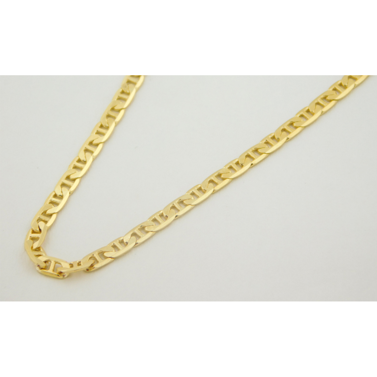 Gold Mariner Link Chain 24''