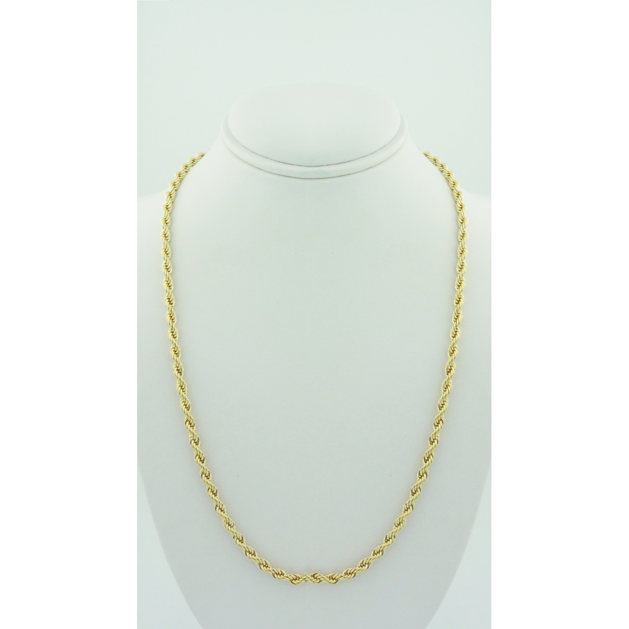 2MM Gold Rope Chain 24'' 14K Gold Filled