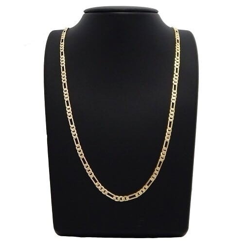 14K Gold Filled Thin Figaro Chain 24 Unisex