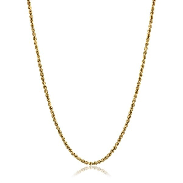14-Karat Gold Diamond-Cut Rope Chain - Assorted Sizes - 16''