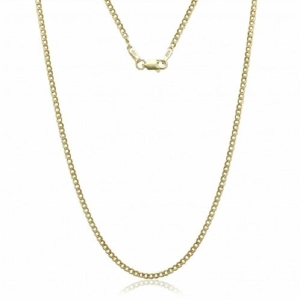 14k Yellow Gold Cuban Link Chain Necklace - Assorted Sizes - 16''