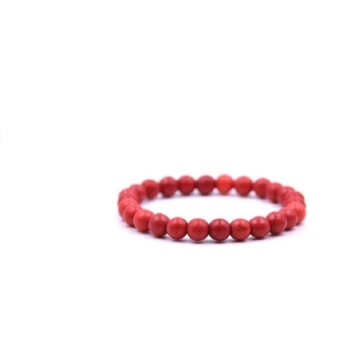 Genuine Ruby Stretch Bracelet Natural Healing Stones