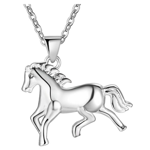 Racing Horse Pendant Necklace Horse Pendant Necklace