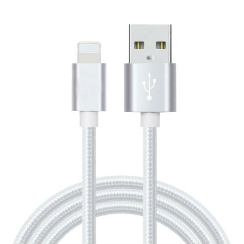 3-Pack: 10-ft. Durable Braided USB Charger Cord Cable For Apple IPhone 6, 7, 8 - Camo Pink