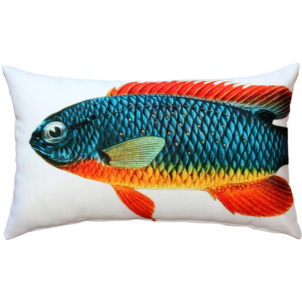 Pillow Decor - Guppy Fish Pillow 12x19