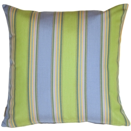 Pillow Decor - Sunbrella Bravada Limelite 20x20 Outdoor Pillow