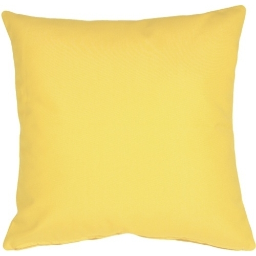 Pillow Decor - Sunbrella Buttercup Yellow 20x20 Outdoor Pillow
