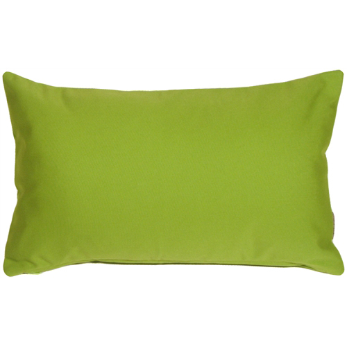 Pillow Decor - Sunbrella Macaw Green 12x19 Outdoor Pillow