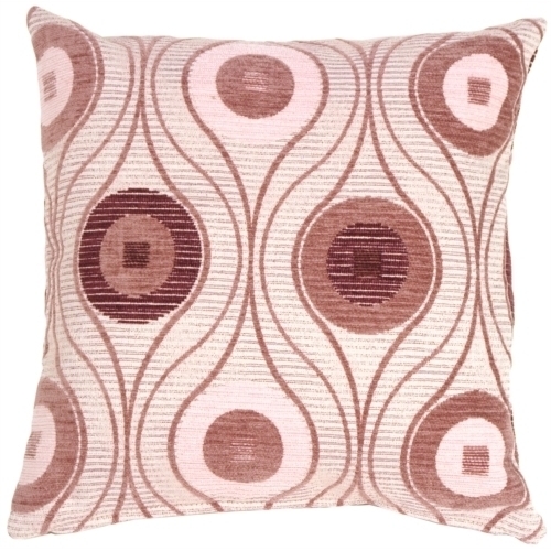 Pillow Decor - Pods In Mauves Throw Pillow