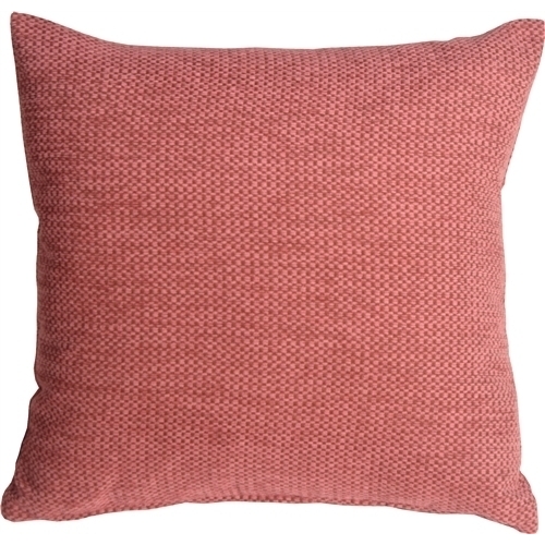 Pillow Decor - Arizona Chenille 16x16 Pink Throw Pillow