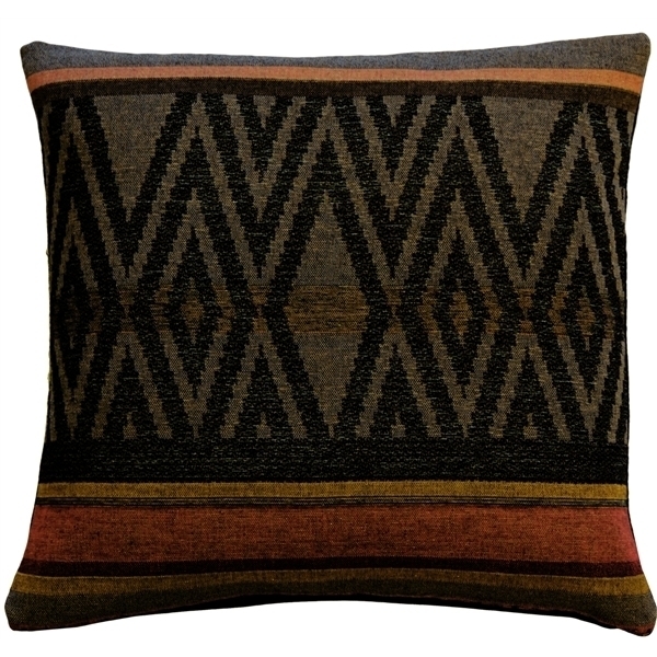 Pillow Decor - Kilim Country 19x19 Tapestry Throw Pillow