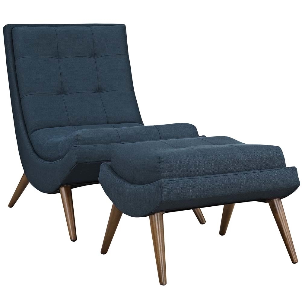 Azure Ramp Fabric Lounge Chair Set