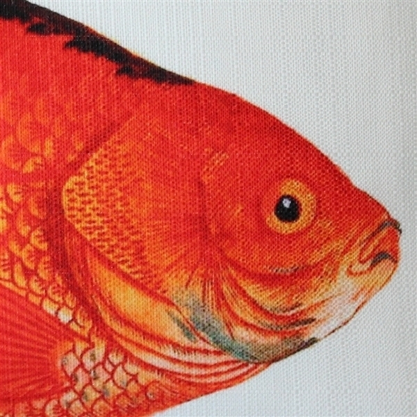 Pillow Decor - Goldfish Fish Pillow 12x19