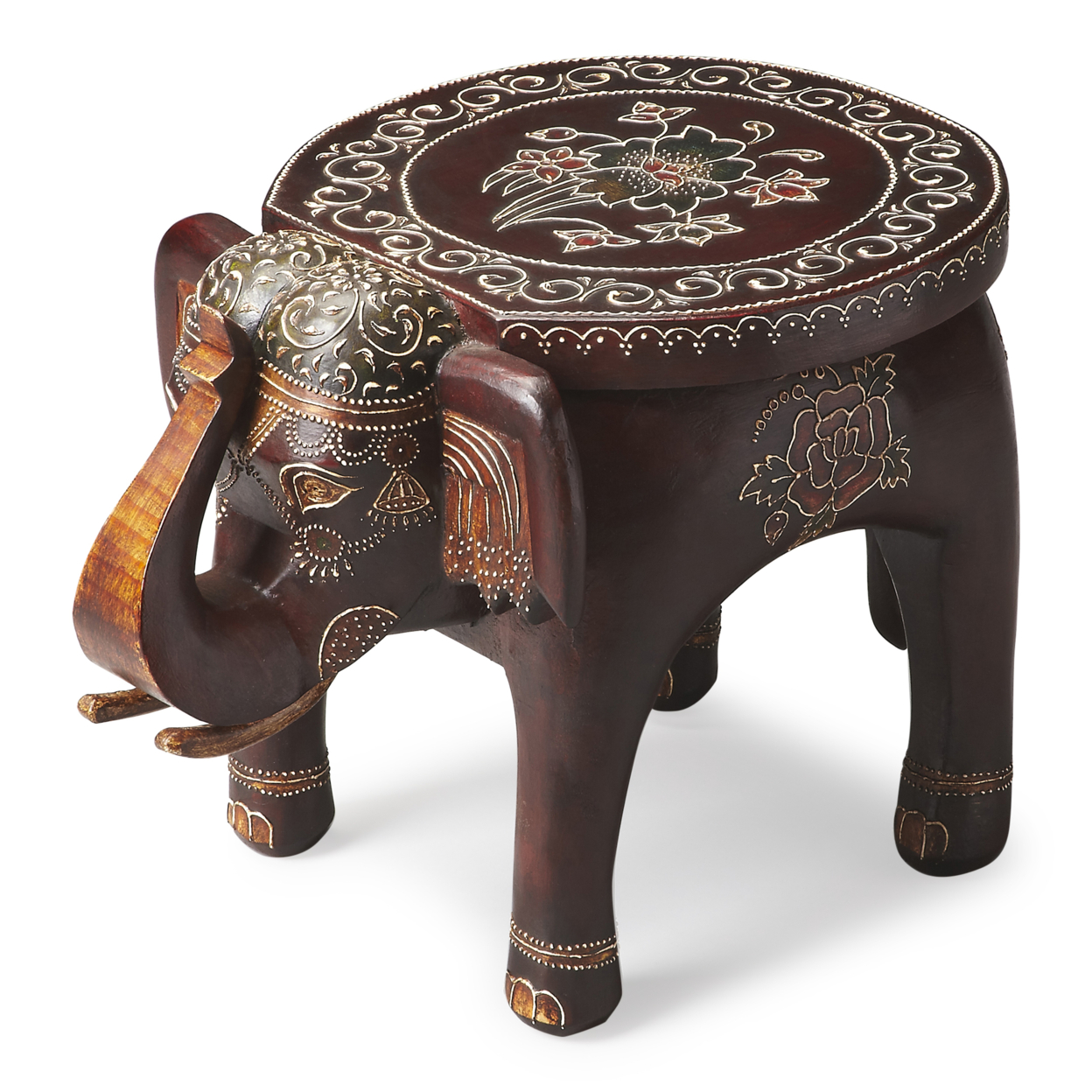 Butler Botswana Hand Painted Accent Table